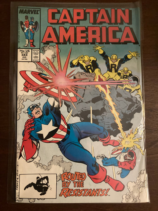 Captain America #343