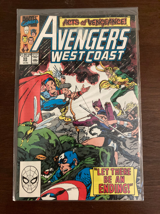 West Coast Avengers #55