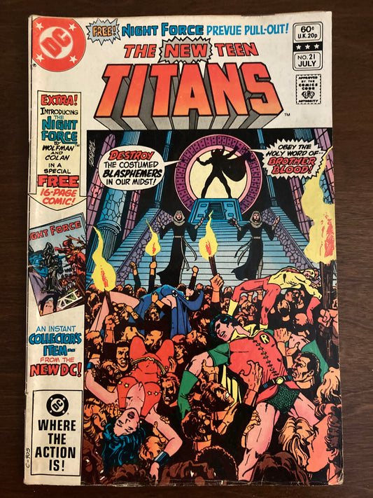 The New Teen Titans #21