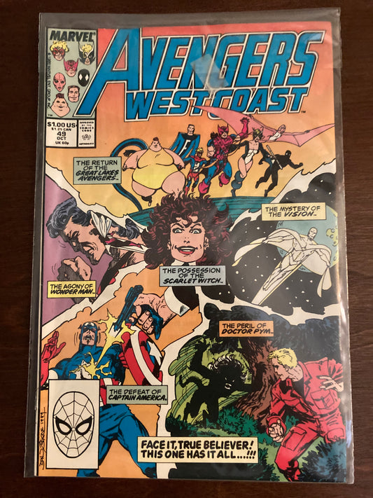 West Coast Avengers #49